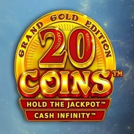 20 Coins Grand Gold Edition logo – Slots by Wazdan at RoyalsTiger Casino
