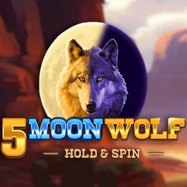 5 Moon Wolf logo – Slots by Apparat Gaming at RoyalsTiger Casino