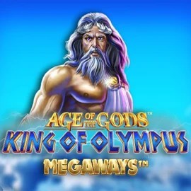 Official Slots logo: Age Of The Gods: King of Olympus Megaways by Origins at RoyalsTiger Casino
