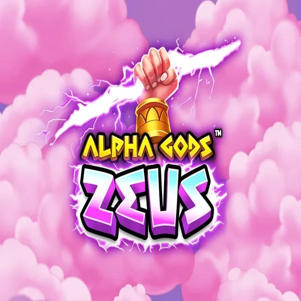 Slots logo of Alpha Gods Zeus from PearFiction Studios at RoyalsTiger Casino