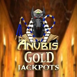 Anubis Gold Jackpots logo by Inspired Gaming at RoyalsTiger Casino