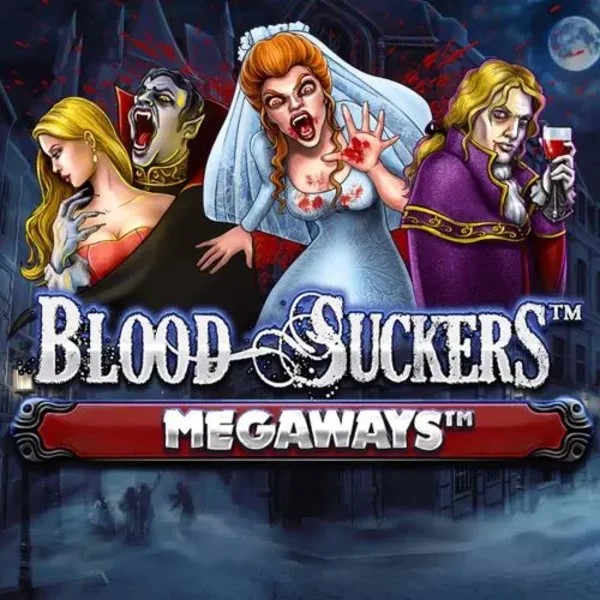 Blood Suckers Megaways online game logo by Red Tiger Gaming on royalstiger.eu.com