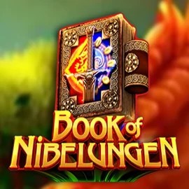Book of Nibelungen slot logo by Swintt at RoyalsTiger Casino