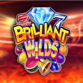 Brilliant Wilds online game logo by iSoftBet on royalstiger.eu.com