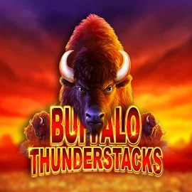 Official Slots logo: Buffalo Thunderstacks by Amatic Industries at RoyalsTiger Casino