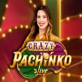 Crazy Pachinko logo by Evolution at RoyalsTiger Casino