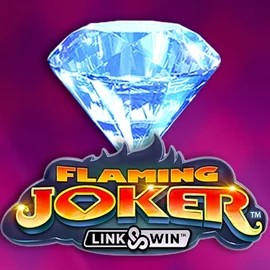 Official Slots logo: Flaming Joker Link and Win by Barstruck at RoyalsTiger Casino