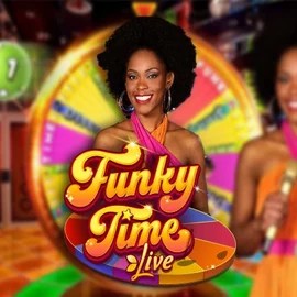 Funky Time slot icon by Evolution, available at RoyalsTiger Casino