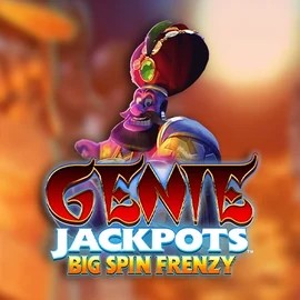Genie Jackpots: Big Spin Frenzy online game logo by Blueprint Gaming on royalstiger.eu.com