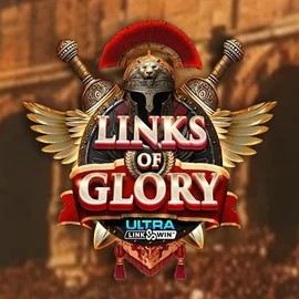 Slots logo of Links of Glory from Slingshot Studios at RoyalsTiger Casino