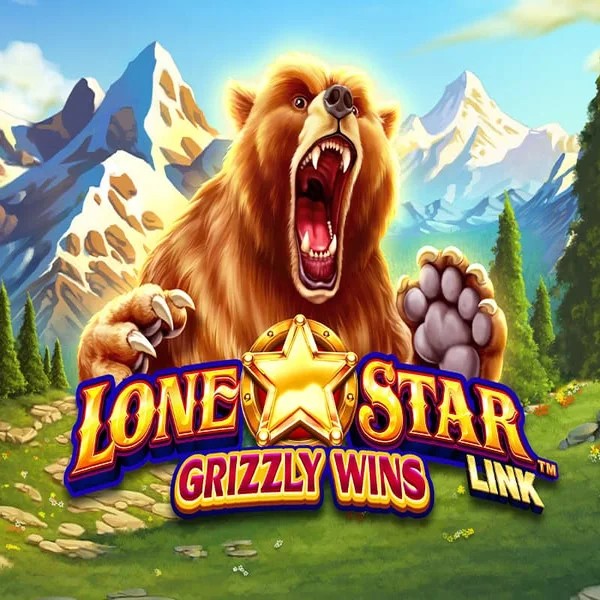 Slots logo of Lone Star Link Grizzly Wins from Greentube at RoyalsTiger Casino
