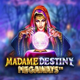 Official Slots logo: Madame Destiny Megaways by Pragmatic Play at RoyalsTiger Casino