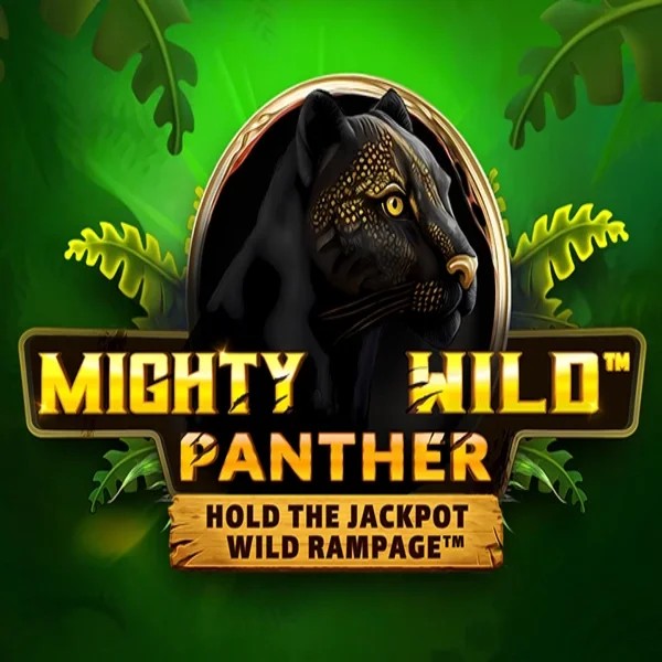 Official Slots logo: Mighty Wild Panther by Wazdan at RoyalsTiger Casino