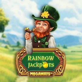 Rainbow Jackpots Megaways slot visual from Red Tiger Gaming available on royalstiger.eu.com