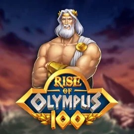 Official Slots logo: Rise of Olympus 100 by Play'n GO at RoyalsTiger Casino