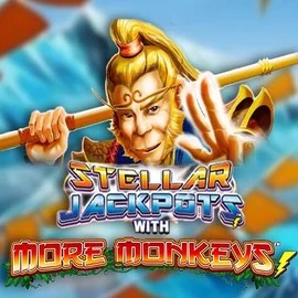 Play Stellar Jackpots with More Monkeys slot by Lightning Box Game on royalstiger.eu.com