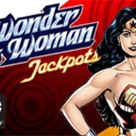Jackpots logo of Wonder Woman Jackpots from Amaya at RoyalsTiger Casino